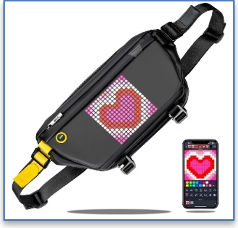 Divoom Çantë me ekran LED