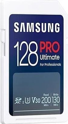 Kartë kujtese Samsung PRO Ultimate SDXC, 128GB
