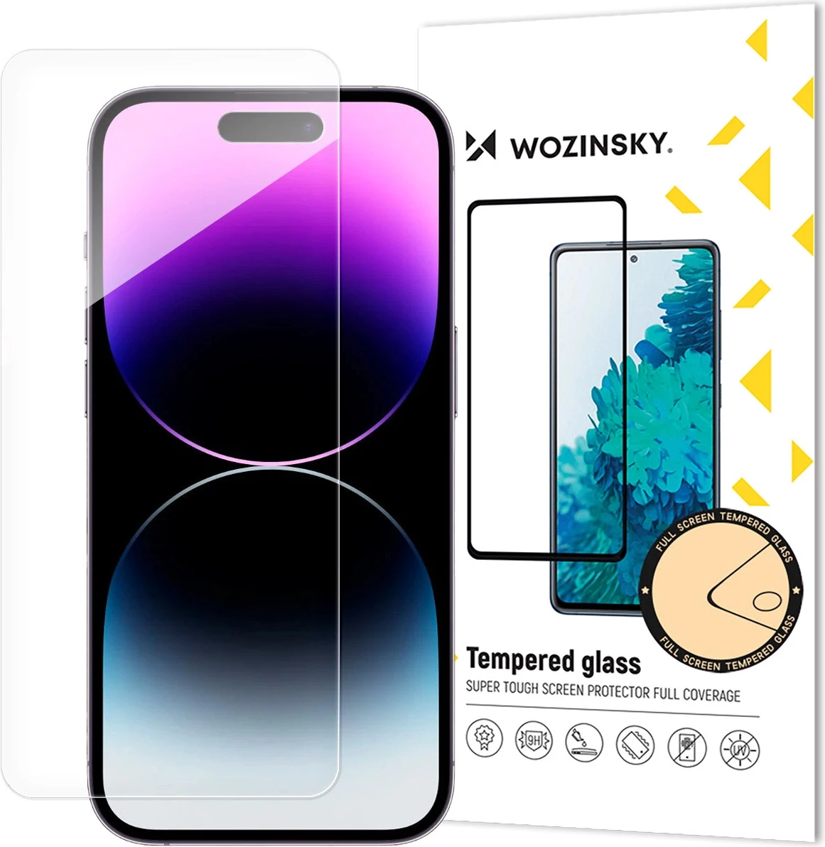 Mbështjellës ekran Wozinsky TPU Nano për iPhone 16 Plus, Transparent