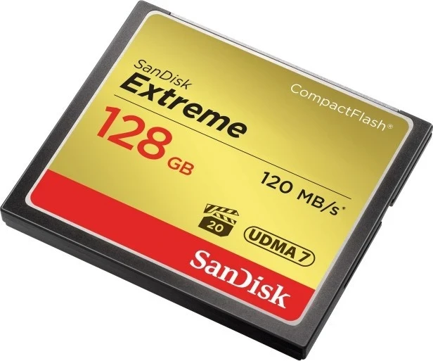 Kartë kujtese SanDisk CF Extreme, 128GB