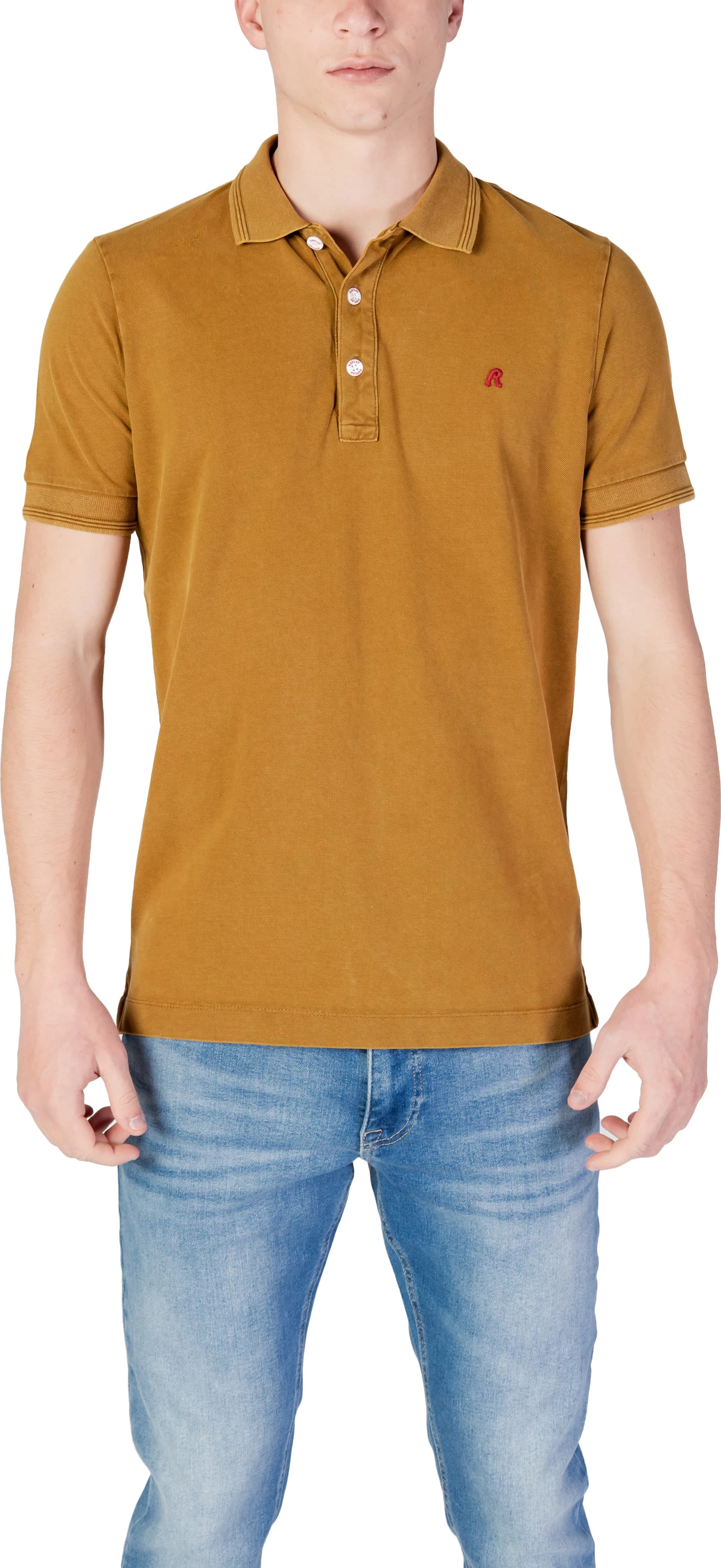 Maicë polo për meshkuj Replay M3011.000.22696M, bronzi