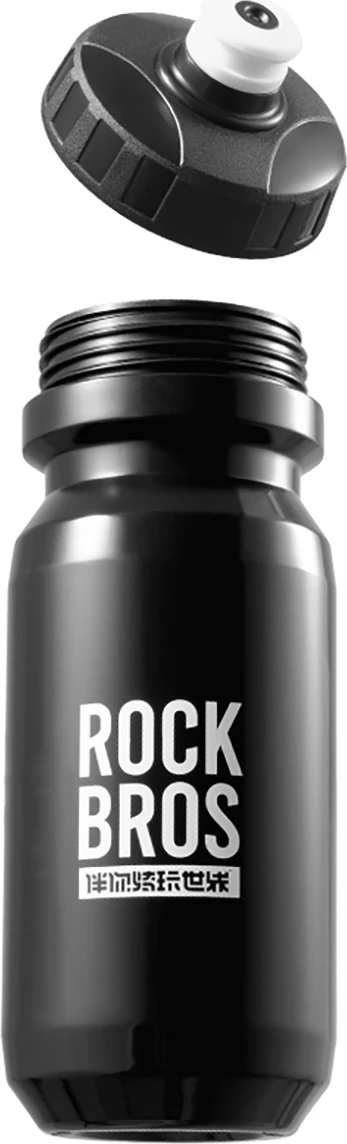 Shishe uji për biçikletë Rockbros 35210066001 600 ml, e zezë