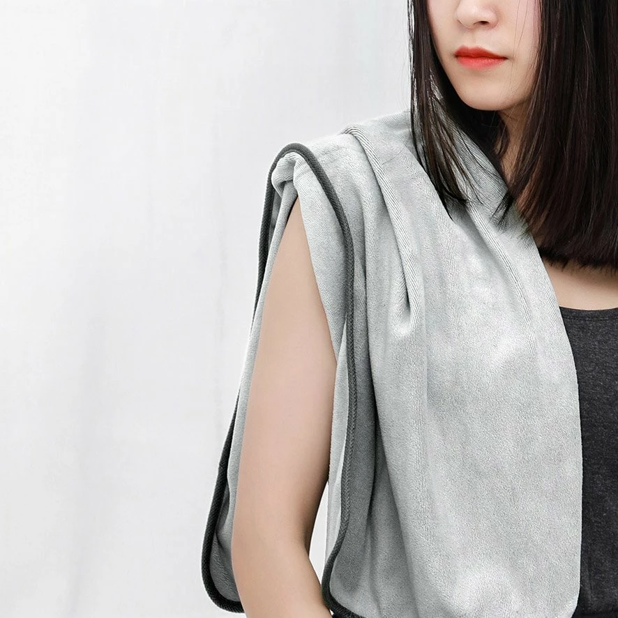 Set peshqirë mikrofibër për makinë Baseus CRXCMJ-0G, 40x40cm, Gri, 2 copë