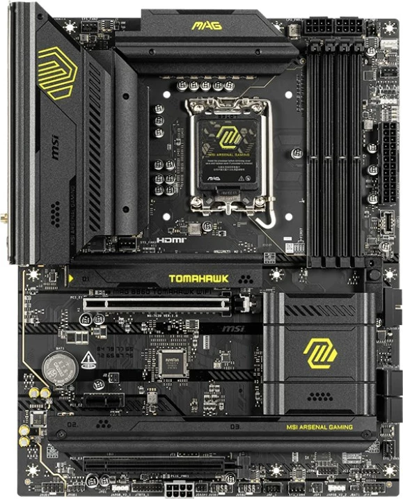 Pllakë amë MSI MAG B860 TOMAHAWK WIFI, Socket LGA 1851, ATX, E zezë