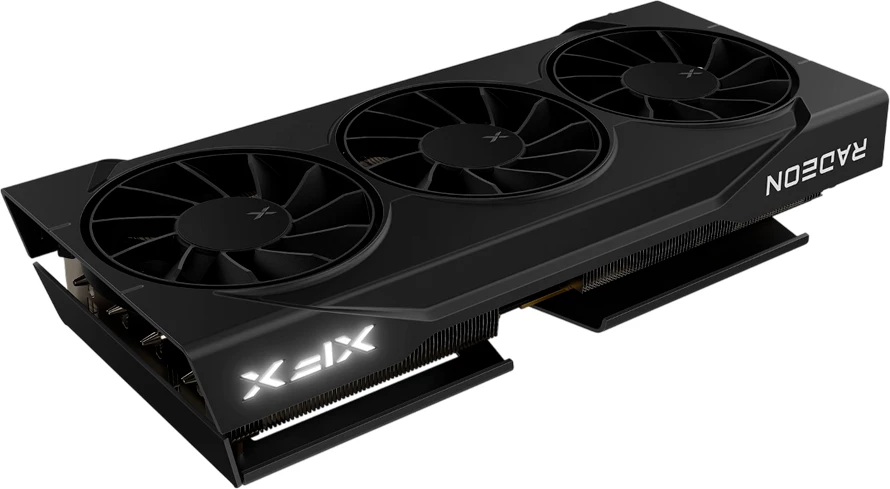 Kartë grafike XFX Swift AMD Radeon RX 9060 XT OC 16GB GDDR6 128-bit Triple Fan, e zezë