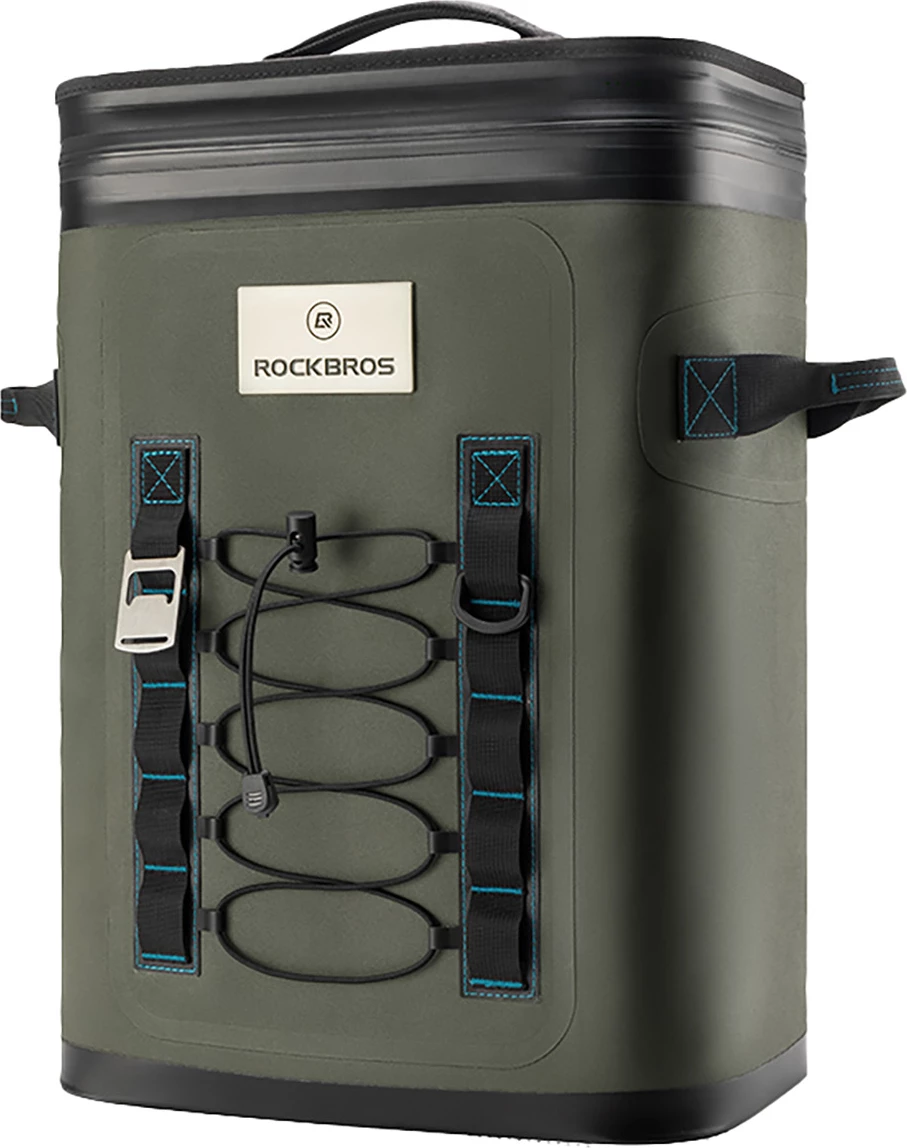 Çantë shpine termike Rockbros 3016001301, 20l + 2.5l, e gjelbër, set