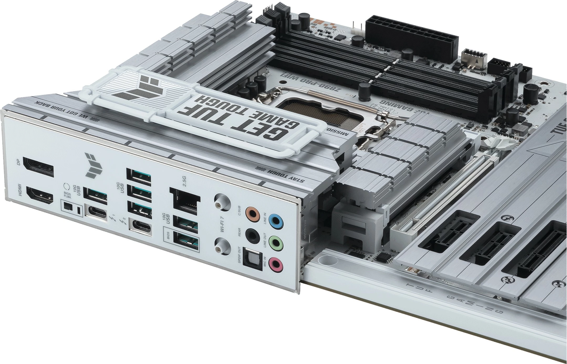 Pllakë amë ASUS TUF GAMING Z890-PRO WIFI, Intel, LGA 1851, DDR5, 192 GB