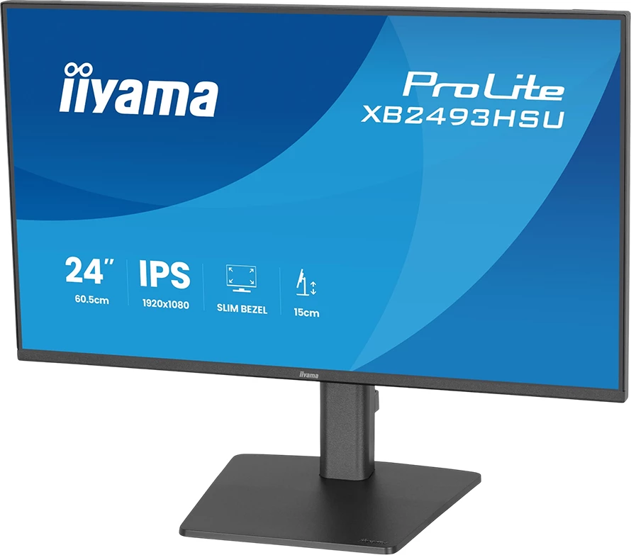 Monitor LED IIYAMA ProLite XB2493HSU-B1 23.8" IPS FHD 120Hz 1ms, i zi