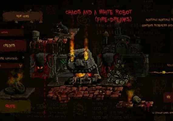 Chaos and the White Robot Global