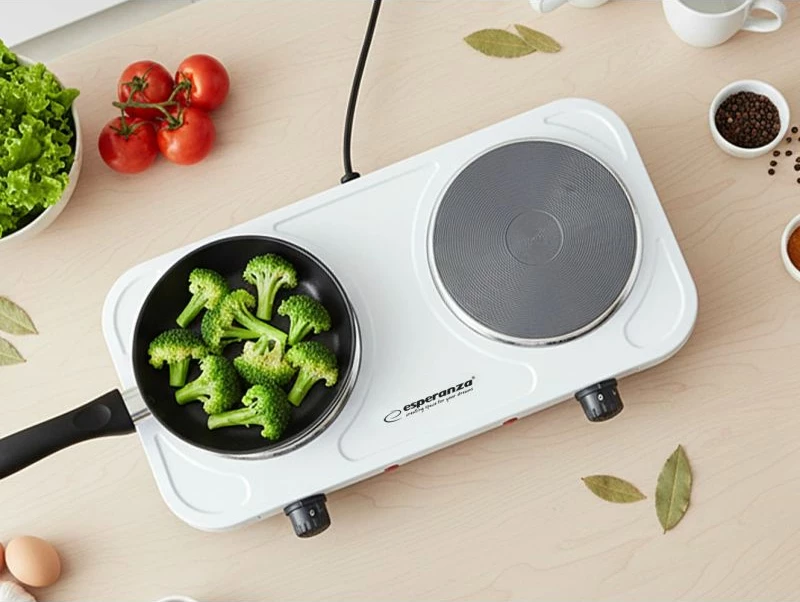 Shporet elektrik Esperanza Cotopaxi EKH010W, i bardhë
