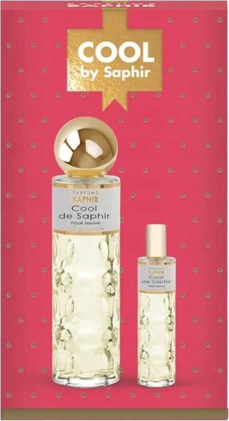 Eau de Parfum për femra Saphir Cool de Saphir, 200ml + 30ml