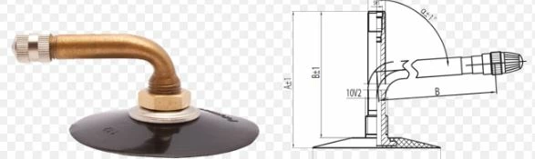 Gomë e brendshme Security Tyres 18x7-8 valvul JS2