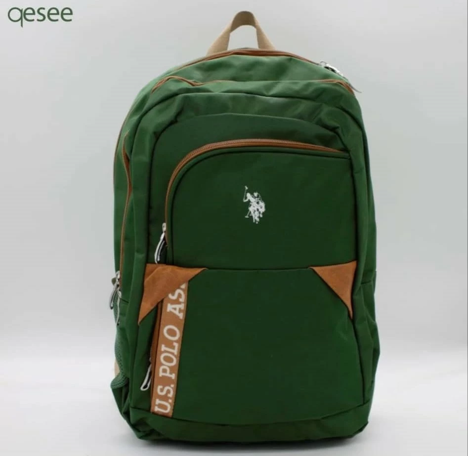 Çantë shpine U.S POLO ASSN, e gjelbër e errët