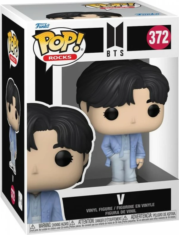 Figurinë koleksionuese Funko POP! Rocks BTS - V, vinyl