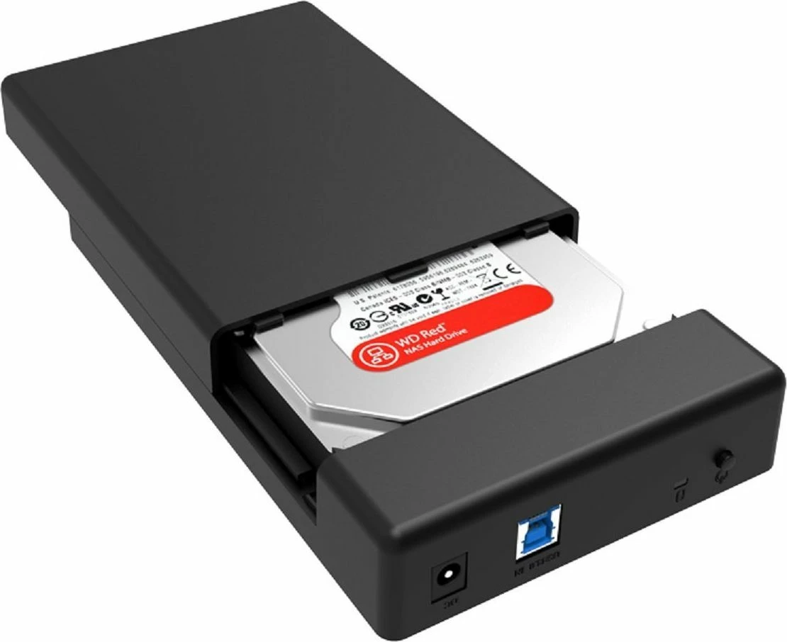 Kasë eksternale HDD/SSD Orico 3588US3-V1-EU-BK-BP 3.5\" SATA III USB 3.2 Gen 1, zezë