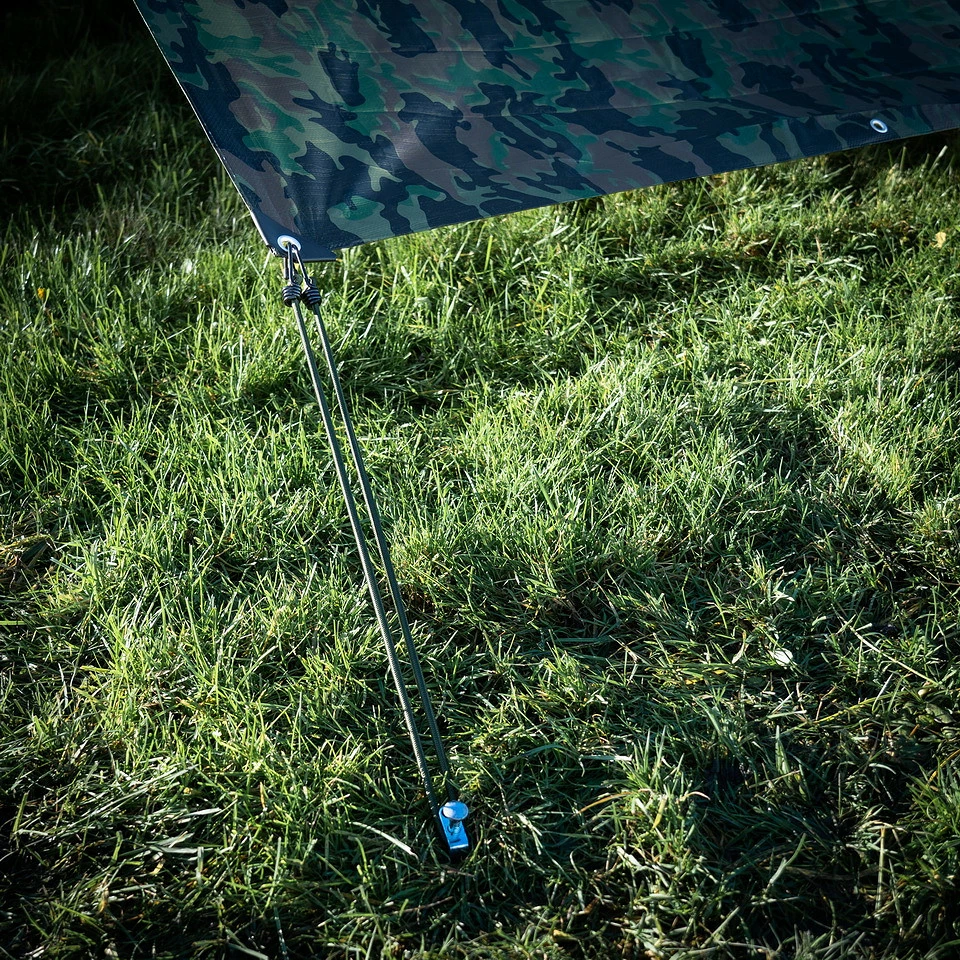 Mbijetesë Dhe Kampim Fosco Industries Tarpaulin woodland 2 x 3 m