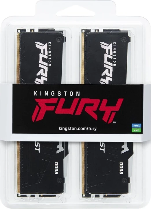 RAM Memorie Kingston FURY Beast RGB, 32GB DDR5, CL36