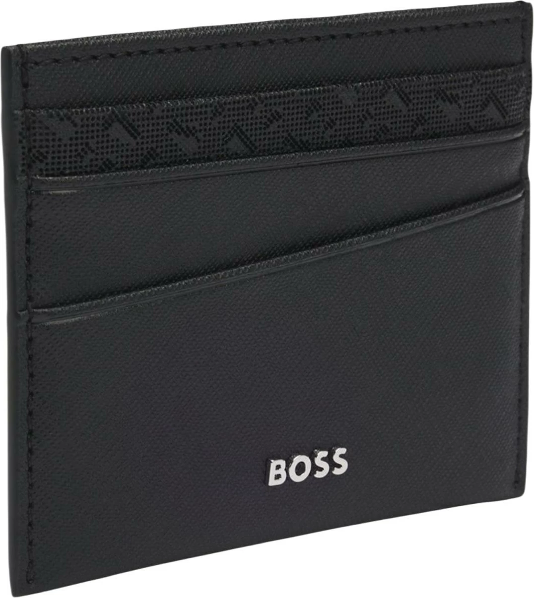Mbajtëse kartelash për meshkuj BOSS Daxter_MP_S 10280087 50563880, e zezë