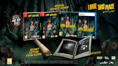 Lojë për Nintendo Switch Meridiem Publishing I Hate This Place: Elena's Edition (PEGI 16), me artbook + letër sekrete + kopertinë speciale