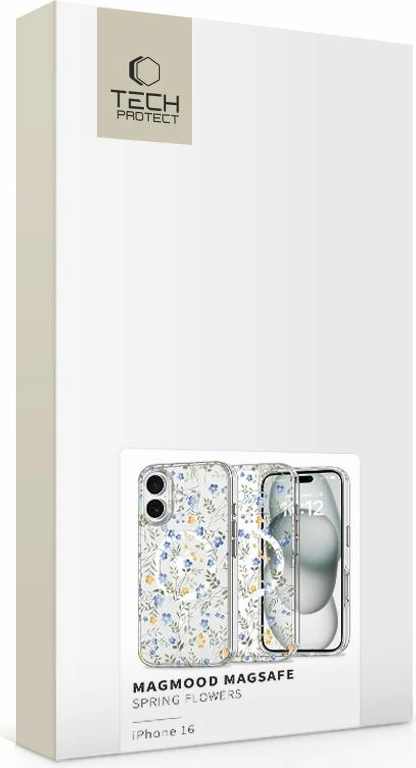 Mbështjellës Tech-Protect MagMood për iPhone 16, MagSafe, shumëngjyrësh