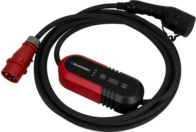Karikues portativ për veturë elektrike Blaupunkt P3PM2T2, Type 2, 11 kW, 8 m, i zi