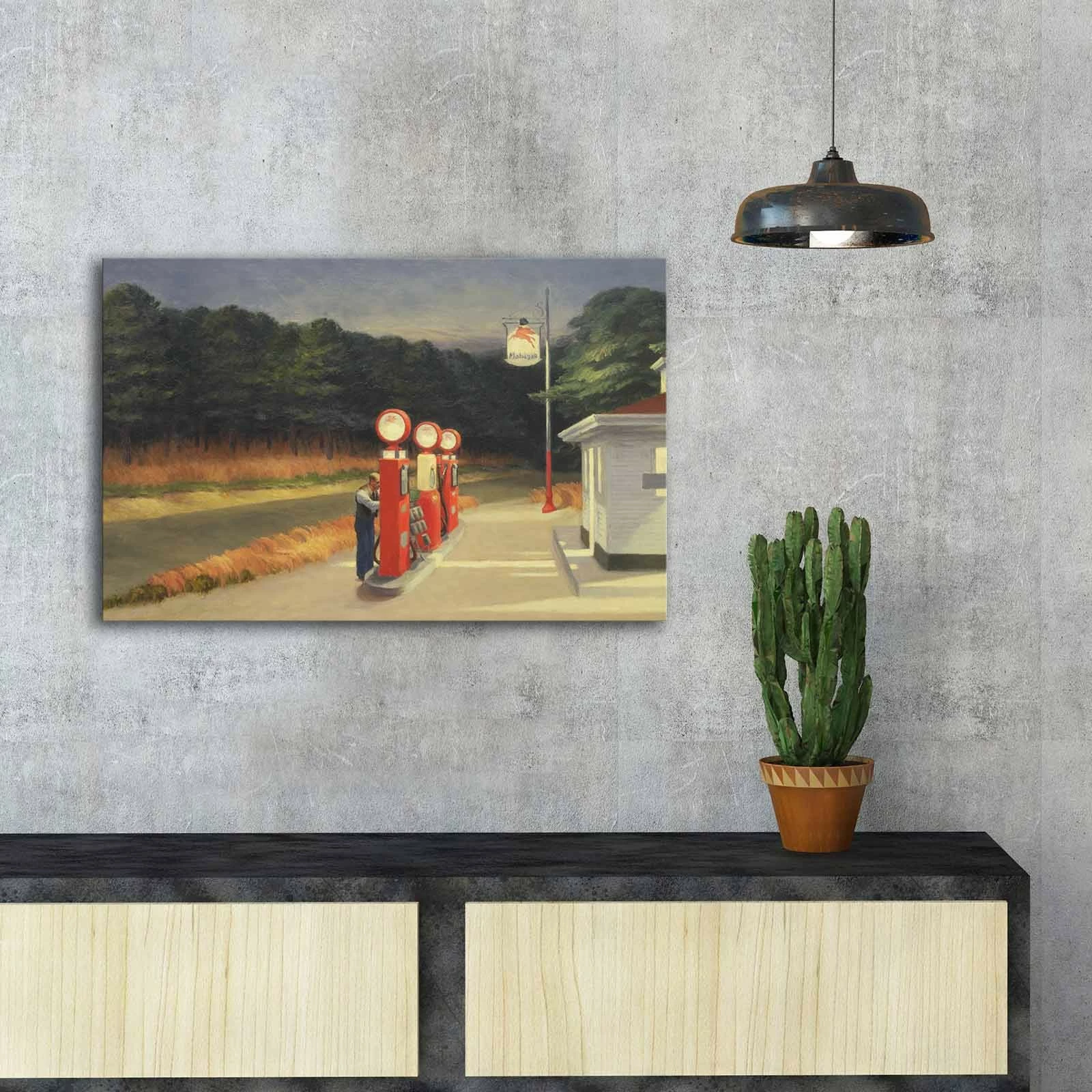 Pikturë dekorative në kanavacë, Wallity FAMOUSART-052, shumëngjyrëshe, 45x70cm