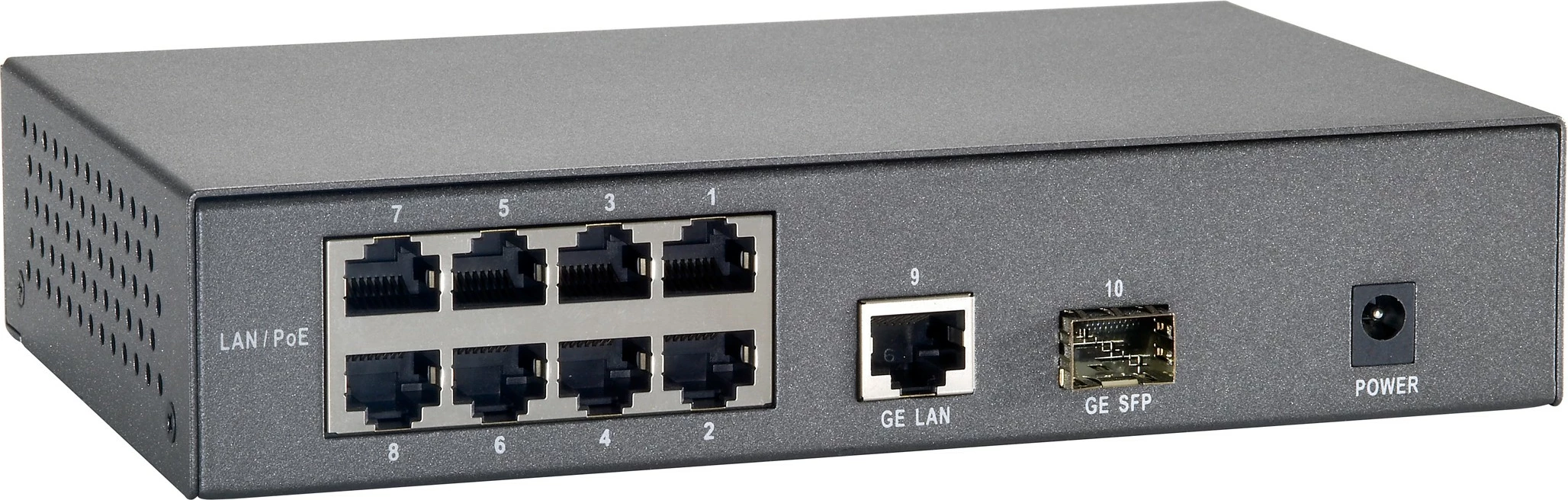 Switch LevelOne FGP-1000, 10-Port, PoE, Fast Ethernet, 90W