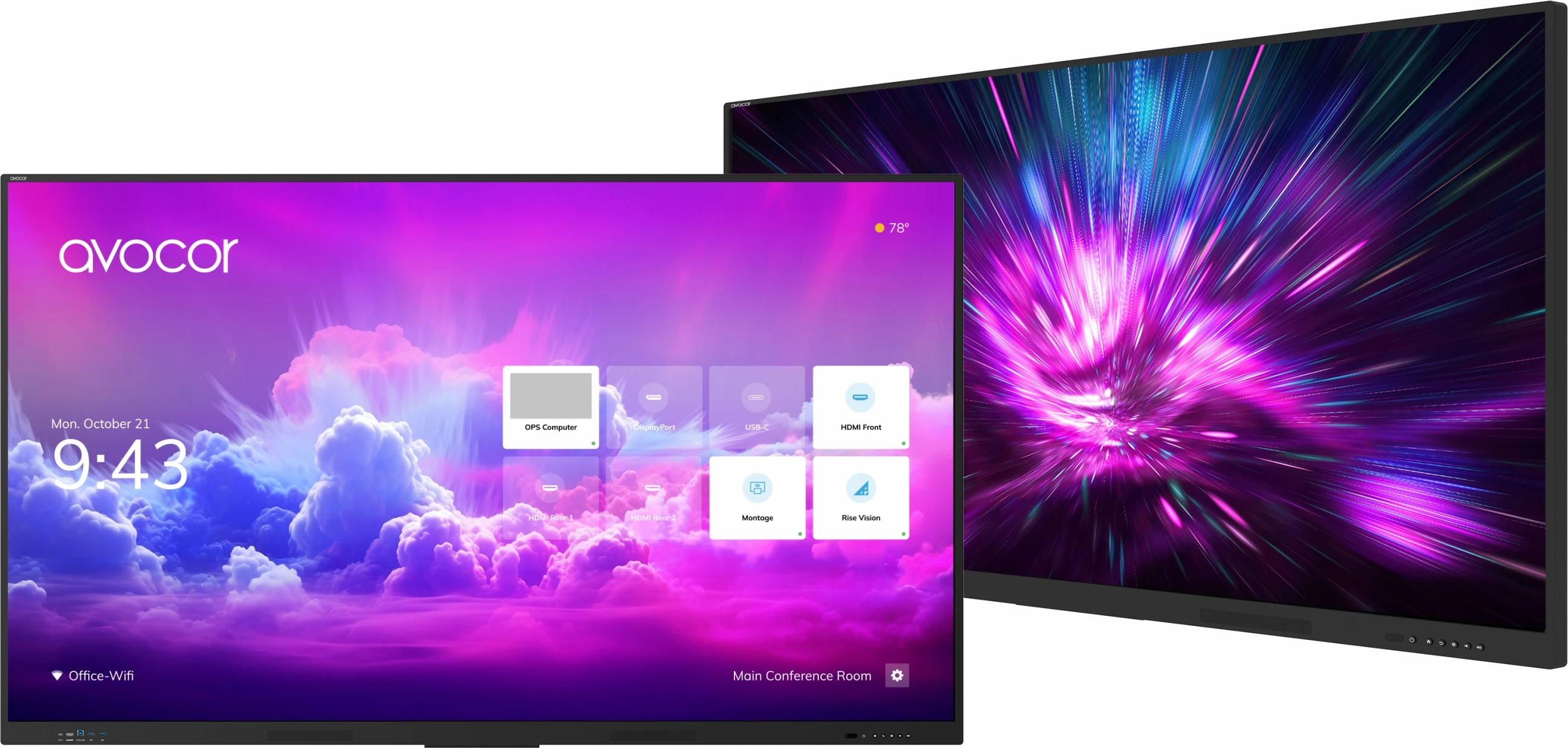 Ekran i madh AVOCOR E Serie AVE-6550 65 inç