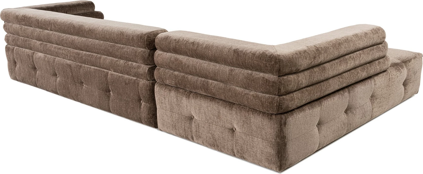 Kënd-sofë Boston, kënd majtas, gri, Atelier del Sofa (Chl-2R)