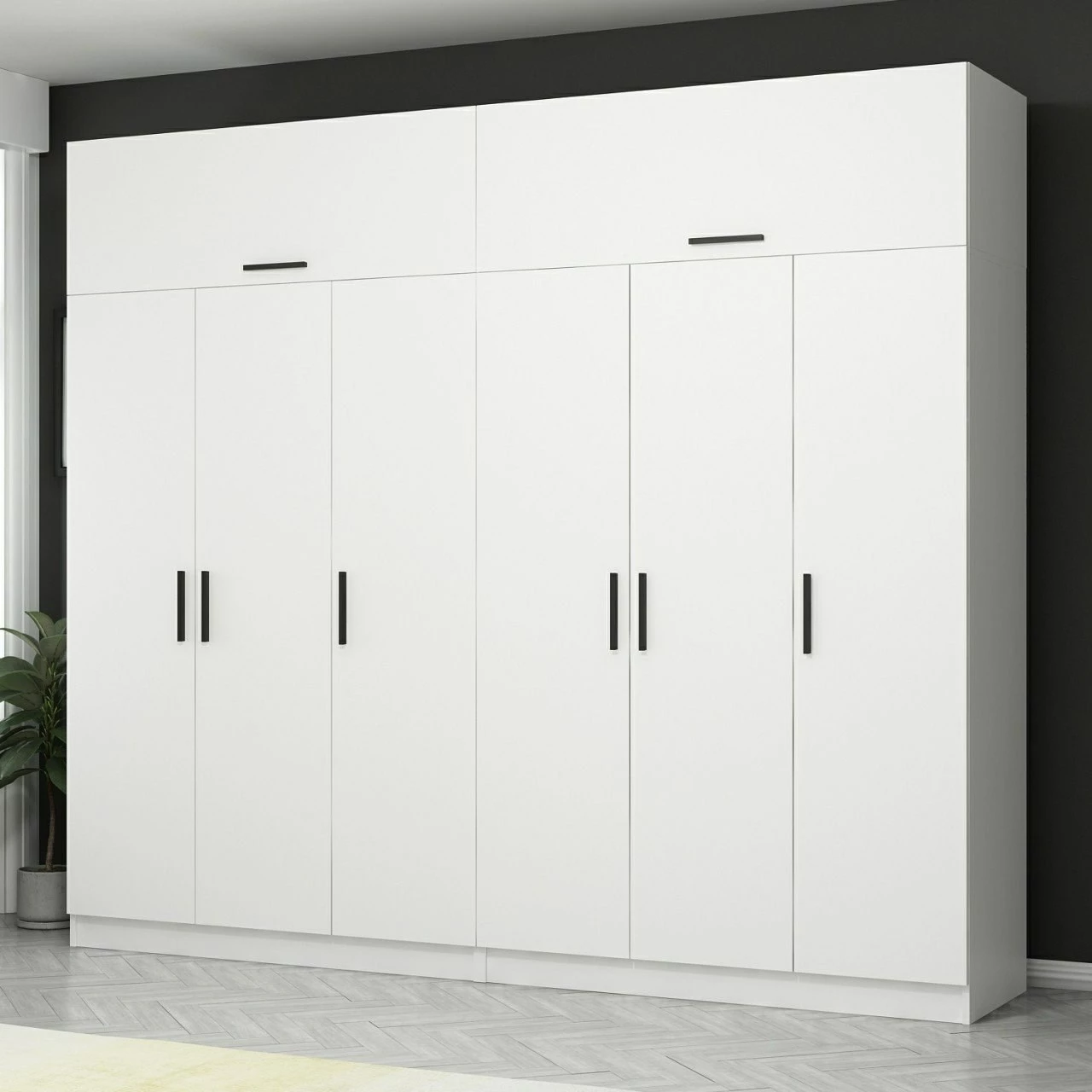 Dollap Skye Decor, i bardhë, 3932