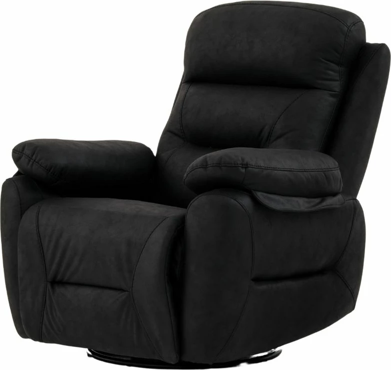 Karrige relaksuese Comfort, ngjyrë e zezë, Atelier del Sofa, manuale