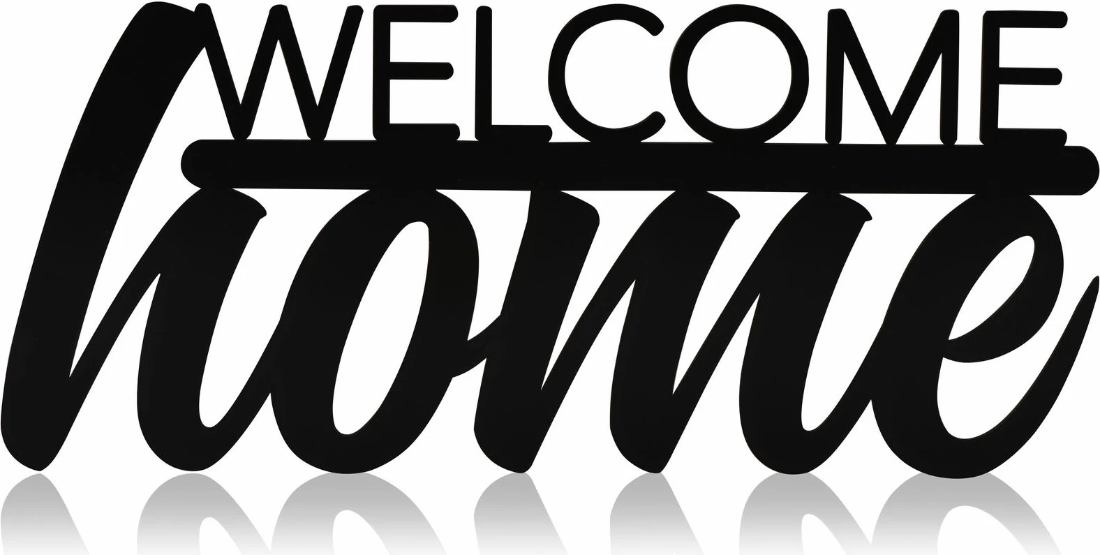 Dritë dekorative LED, Wallity, Welcome Home, e gjelbër