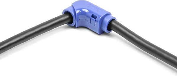 Klipsa kabllosh DeLOCK, për përkulje, 8 copë, deri 6 mm, blu