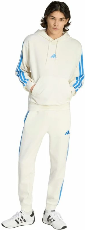 Duks për meshkuj adidas Essentials 3-Stripes French Terry KD4901, krem [Madhësia: L]