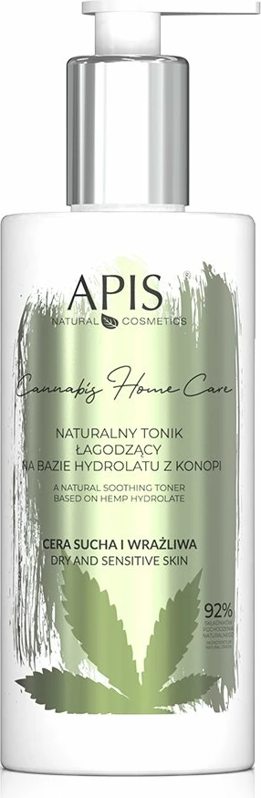 Tonik natyral për fytyrë APIS Cannabis Home Care për femra, 300ml