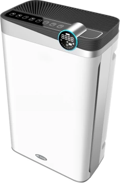 Pastrues ajri dhe lagështues BECOOL BC54LRLB2101, WiFi, deri 54 m², CADR 488 m³/h, HEPA H13, i bardhë