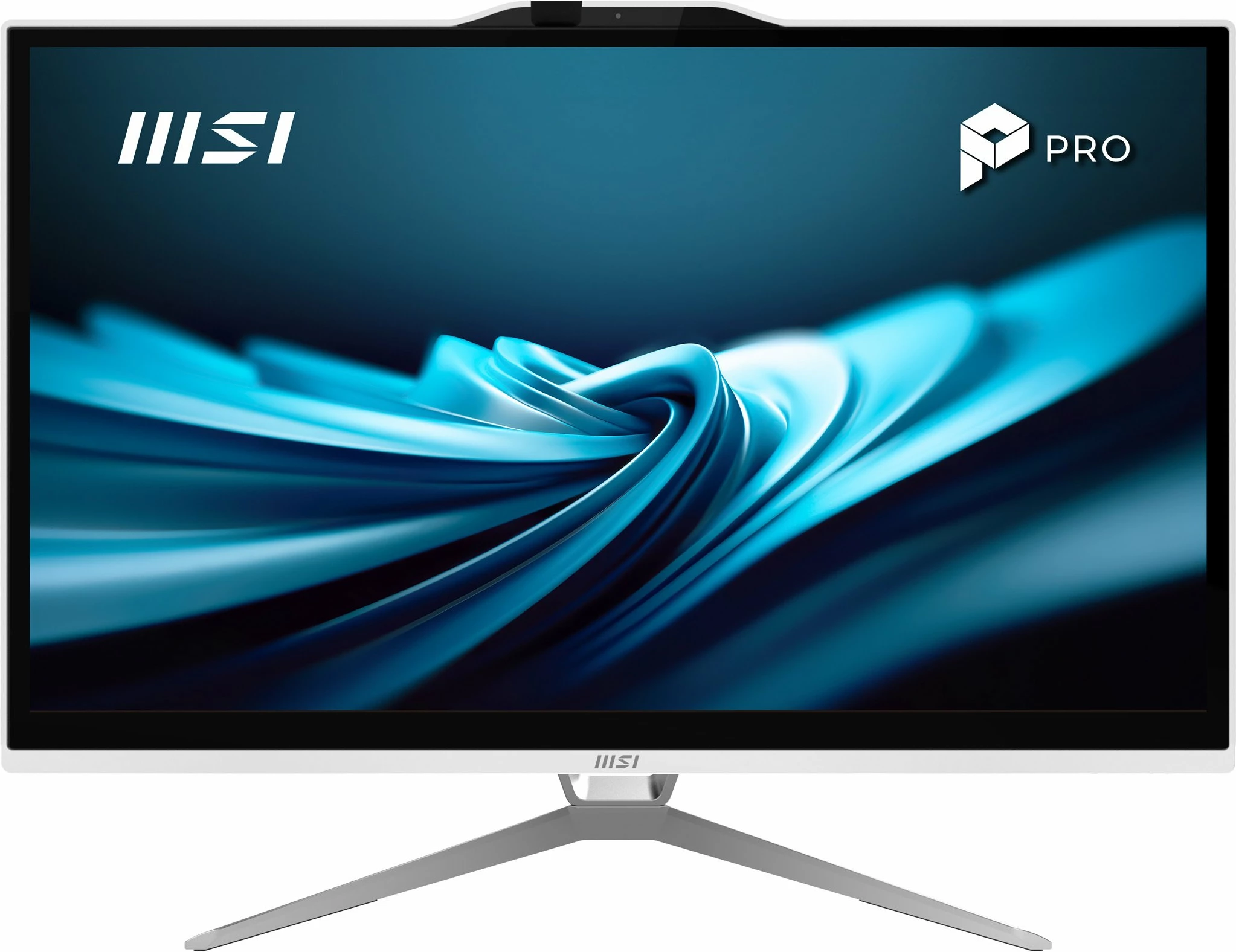 Kompjuter All-in-One MSI PRO AP222T 14M-623EU, Pentium G7400, 21.5\" FHD Touch, 8GB RAM, 128GB SSD, Intel UHD 730, Windows 11 Pro, i bardhë