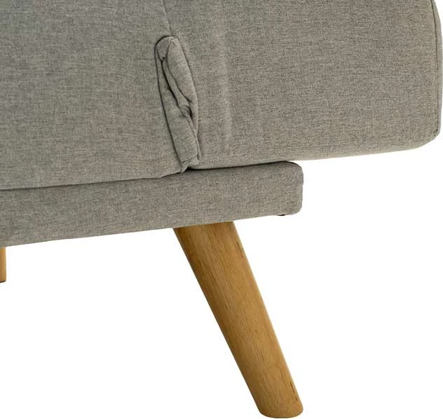 Divan treshe Andy, shtrat, material shumëngjyrësh, 177x91x86cm