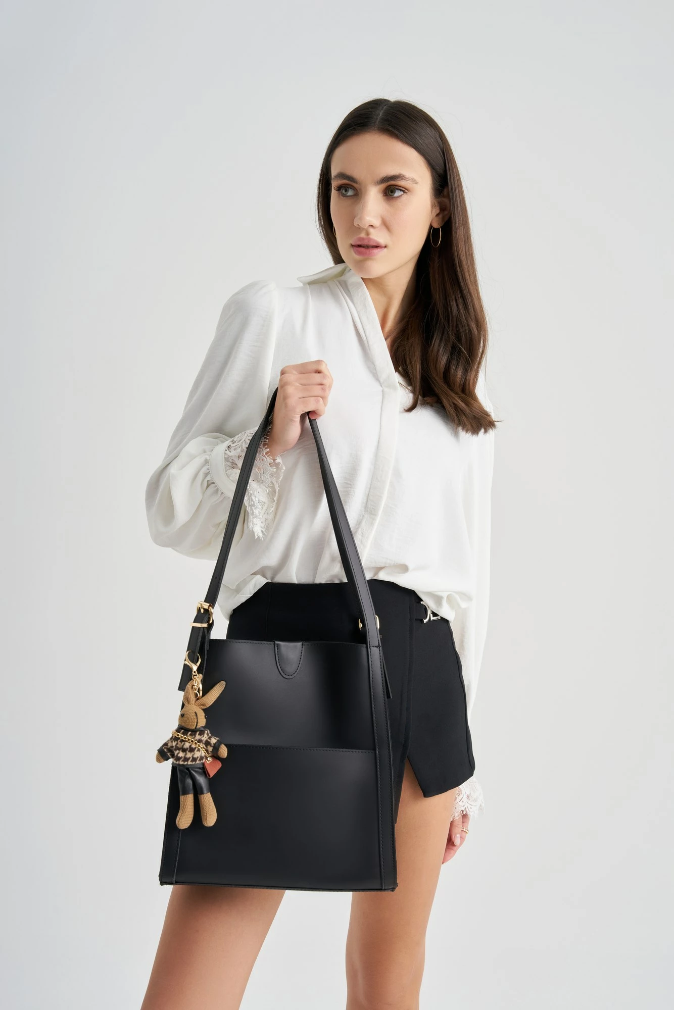 Torba Tote Lucky Bees, 352, e zezë - 7