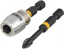 Bit për kaçavidë impakt DeWalt Torsion PH2 DT70536T 50 mm, set 2 copë + mbajtës