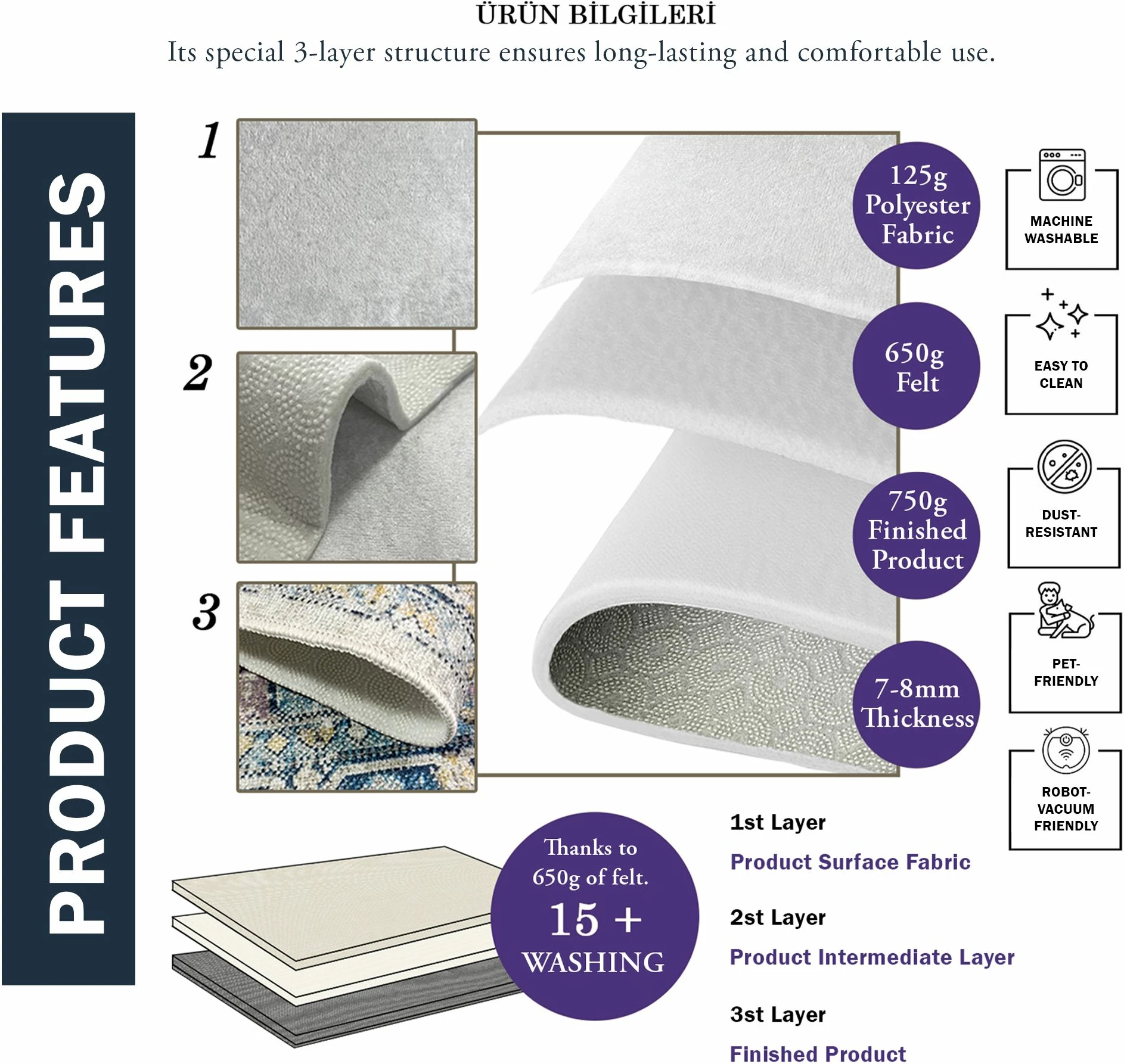 Qilim (40 x 60) Conceptum Hypnose, Wookece1290