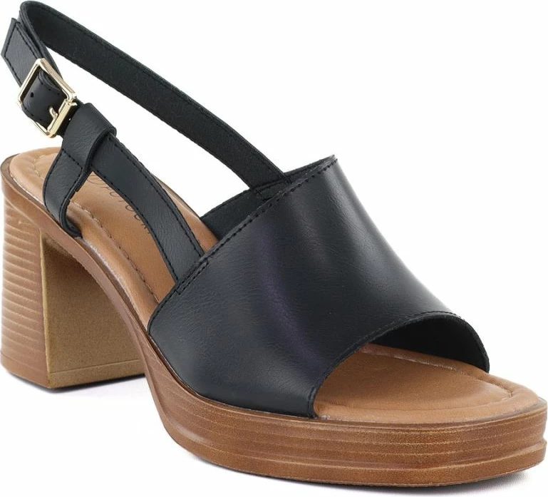 Sandale me take Potocki 54324, të zeza