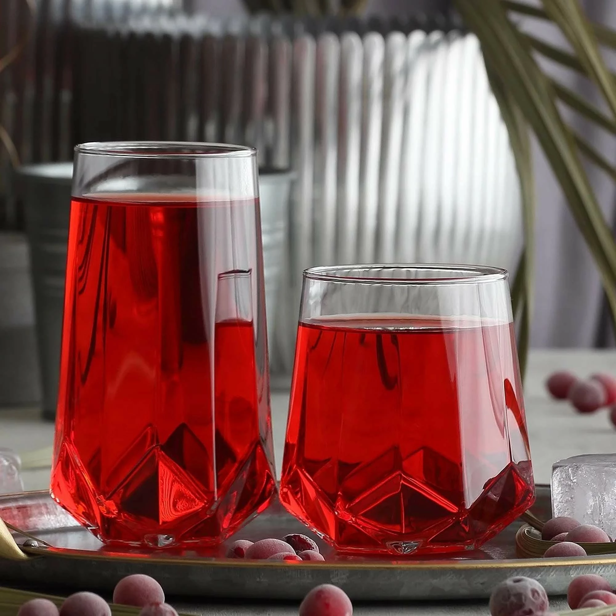 Gotë long drink LAV Verona 460 ml, transparente, set 12 copë