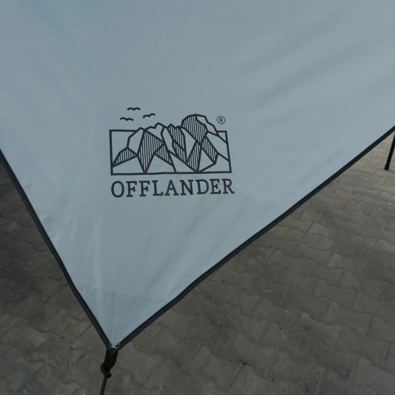 Tendë mbrojtëse për çadër mbi veturë Offlander, gri