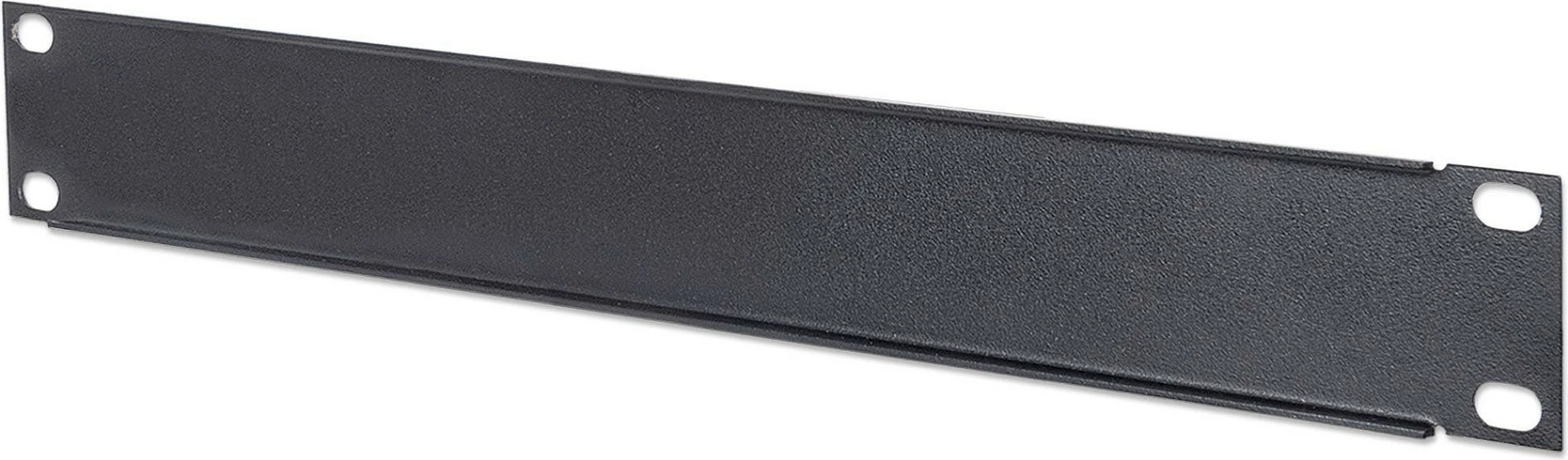 Panel mbulues Intellinet 1U për rack 10", çelik, i zi