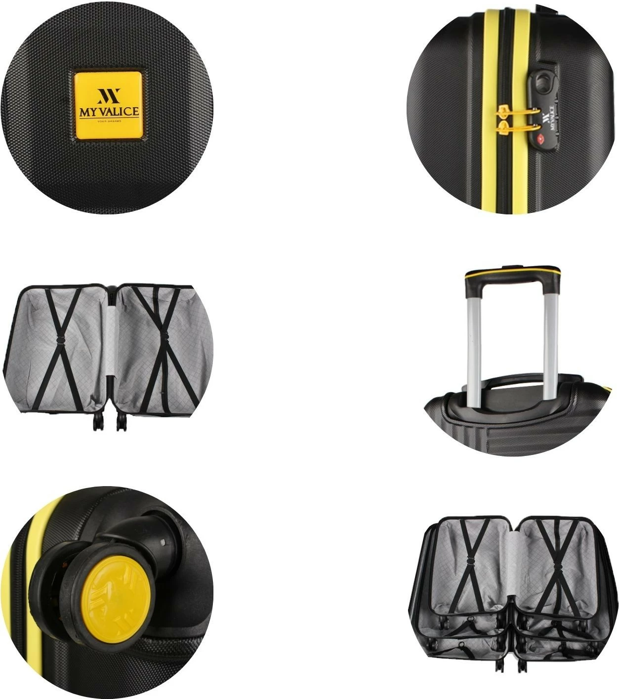 Valixhe udhëtimi Zoozie Bags, 8685, e zezë