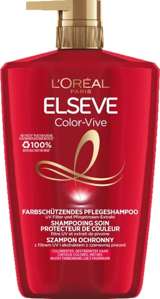 Shampon për femra L'Oreal Paris Elseve Color-Vive Protective, 1000ml