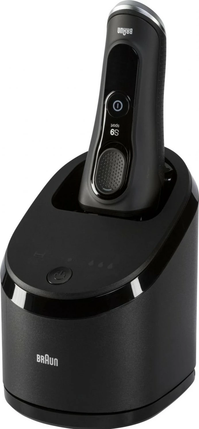 Makinë rroje Braun Series 9 9352cc Sport, 4 koka, Li-Ion, e zezë/gri