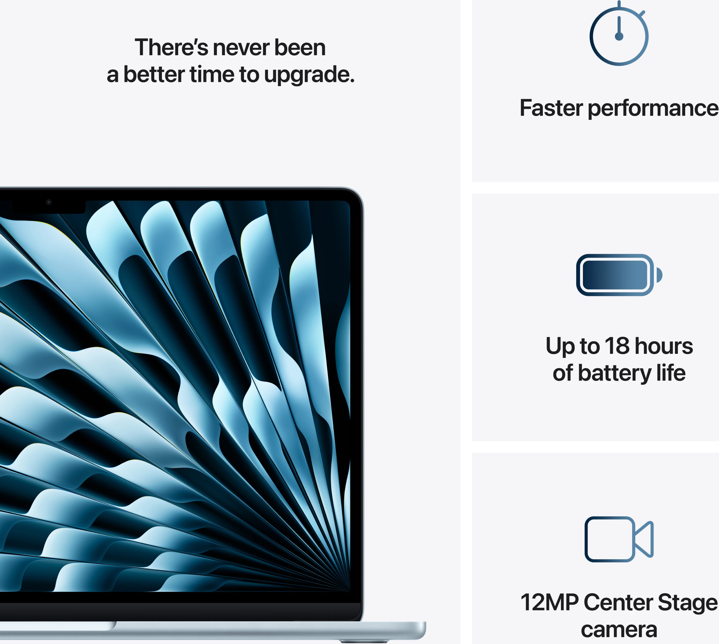 Apple MacBook Air, 13.6", M4 10-core, 16GB, 256GB SSD, 8-core GPU, Midnight