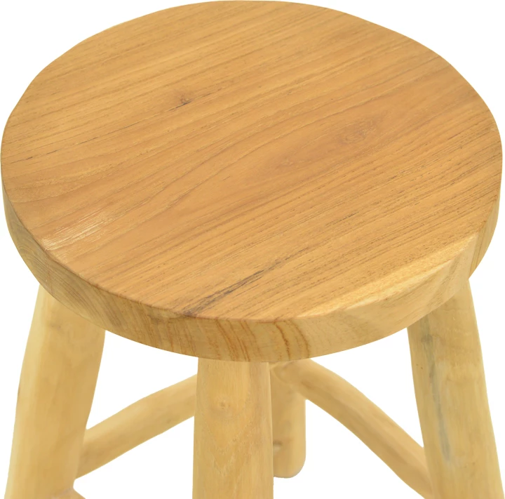 Stool Sega, dru tik natyral, 30x45cm